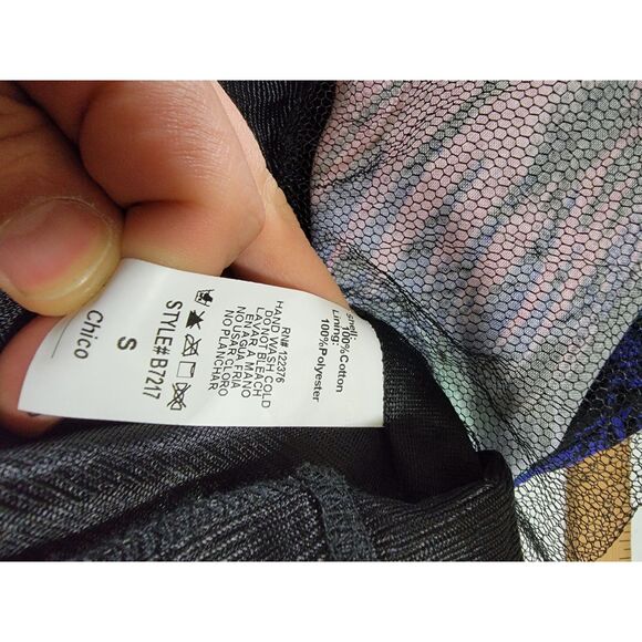 Mustard Seed Women's Colorful Neon Dress - Small - Picture 5 of 7